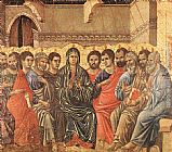Duccio di Buoninsegna Pentecost painting
